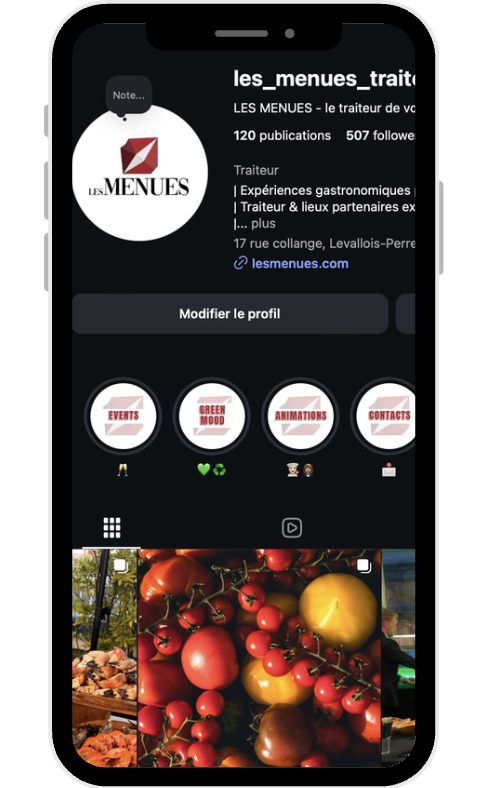 Les Menues sur Instagram